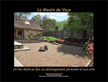 Tablet Screenshot of moulindevaux.com